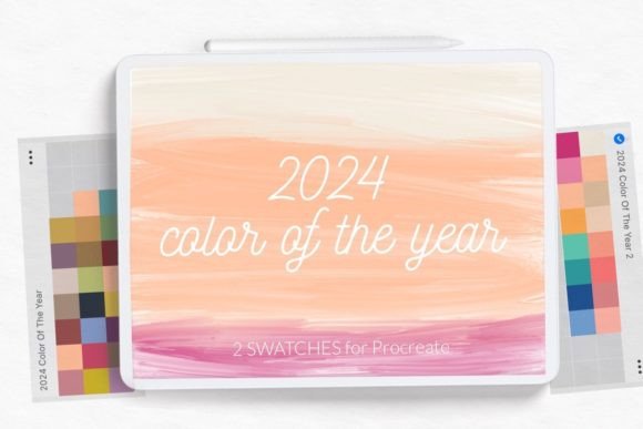 2024 Color of the Year Palette: Trends for Procreate
