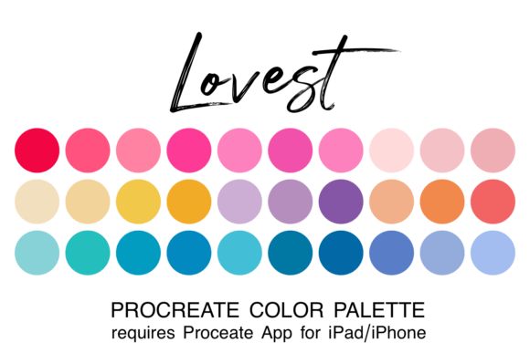 Lovest Procreate Color Palette: Streamlining Your Digital Art Workflow