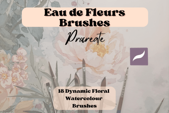 Master Botanical Art with Floral Watercolour Brushes Procreate 18