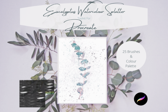Procreate Eucalyptus Watercolour Toolkit: A Designer's Guide