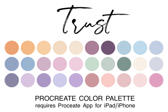 Trust Procreate Color Palette: Your Shortcut to Cohesive Artwork