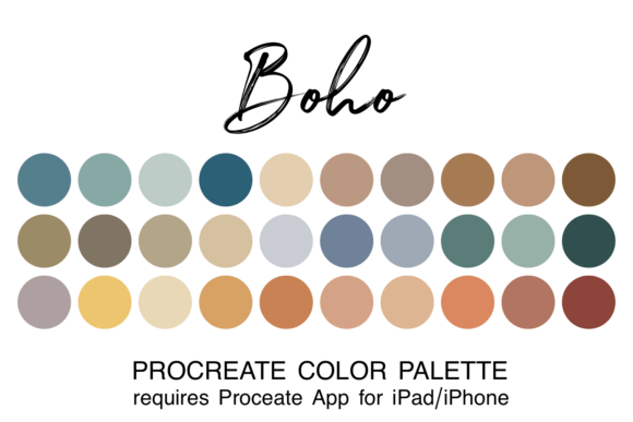 Unlock Effortless Art: Your Guide to the Boho Procreate Color Palette