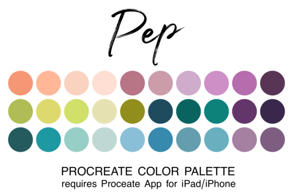 Unlock Vibrant Art with Pep Procreate Color Palette