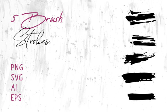 Water Color Brush Strokes: A Design Asset for Authenticity