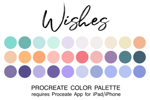 Wishes Procreate Color Palette: Streamline Your Digital Art